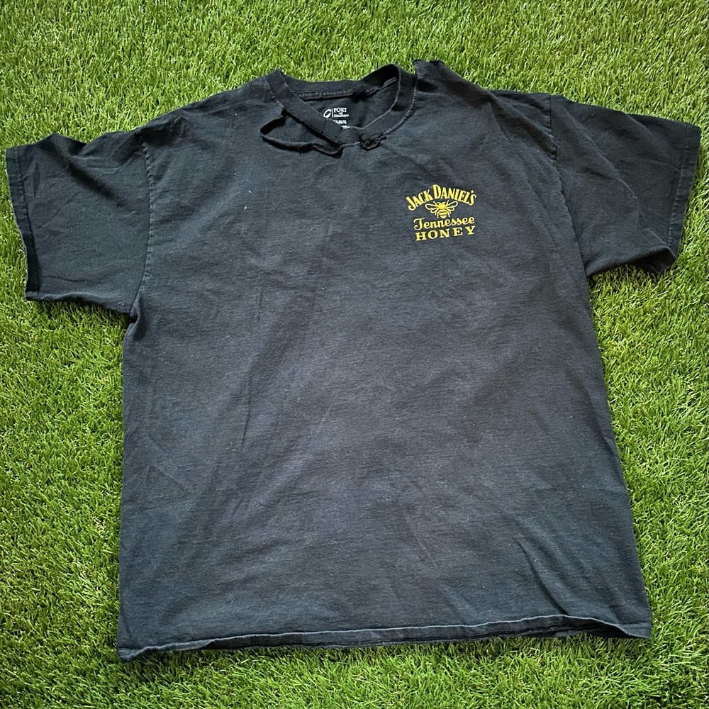 Distressed Jack Daniels Tee